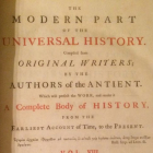 Propuesta de restauración de un libro de historia del siglo XVIII