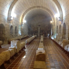 En el Museo de Piedra del monasterio de Oseira