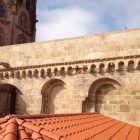 En el cielo de Ourense. Las cubiertas de la catedral (VI). La cabecera.