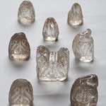 Un ajedrez de cristal de roca en Ourense