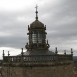 Celanova desde lo alto de la torre monacal