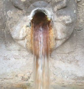 Agua de As Burgas. FOTO: J.M.G.