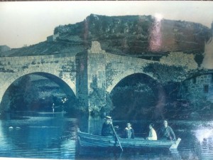 Otra escena costumbrista fluvial, de 1925. FOTO: M. RIESCO.