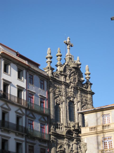 Fachada barroca de la Igreja da Misericordia, también de Nasoni. FOTO: J.M.G.